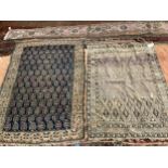 Two Caucasian rugs, Der Bend & Afshar, 156 x 103cm & 164 x 116cm