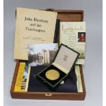 A cased Royal Mint 9ct gold limited edition commemorative gold medal 'Tercentenary of the Birth of