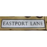 A Lewes road sign - Eastport Lane