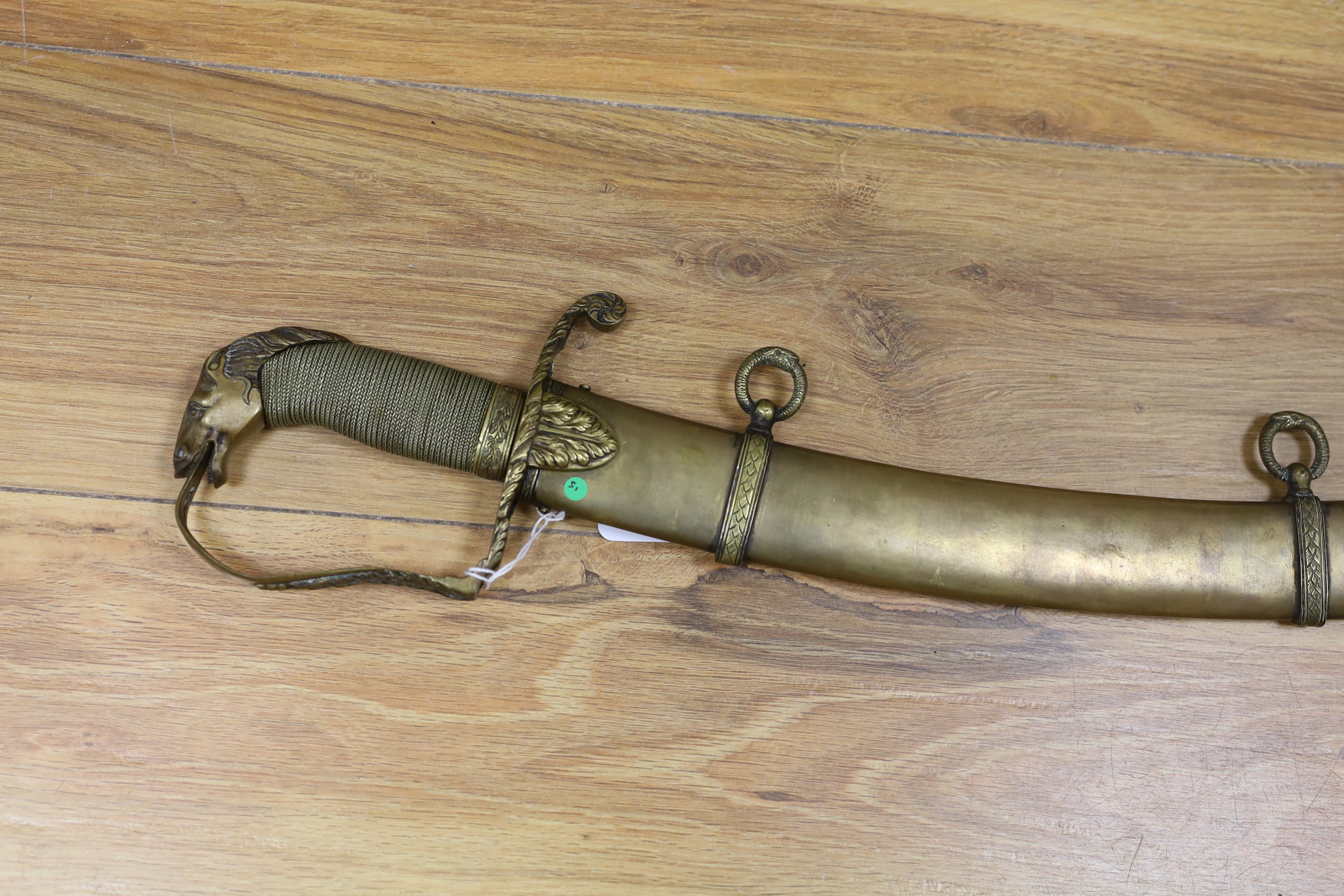 A reproduction 1796-pattern light cavalry sabre, 91cm long - Image 2 of 6