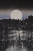 Michael Rothenstein RA, (1908-1993), artist proof print, Moon rising, signed in pencil, 50 x 34cm