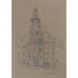 After James McNeill Whistler, lithograph 'St Anne's, Soho', signed in the plate, 21.5 x 15cm