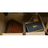 ° ° A quantity of various books including Morris’ British Birds, Dante etc.