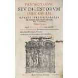 ° ° [Justinian I] - Pandectarum, sev. Digestorum Ivris Civilis, quibus Ivrisprudentia ... Vomus