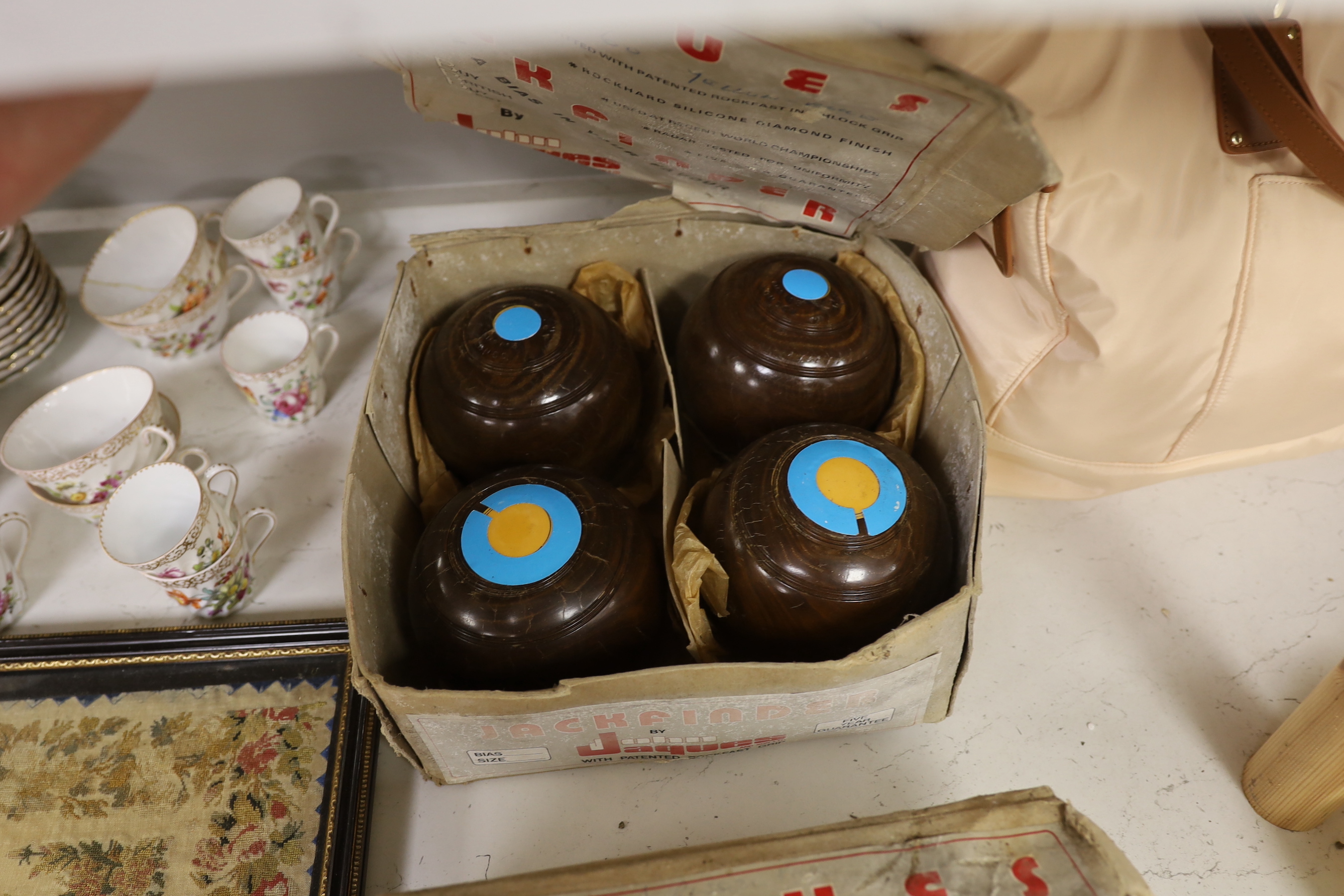 Two boxed sets Jaques bowling balls - Image 4 of 4