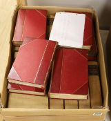 ° ° John Ruskin Collected Works (13) and The Military Novels of Charles Lever (9)