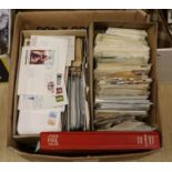 A large quantity of various stamps