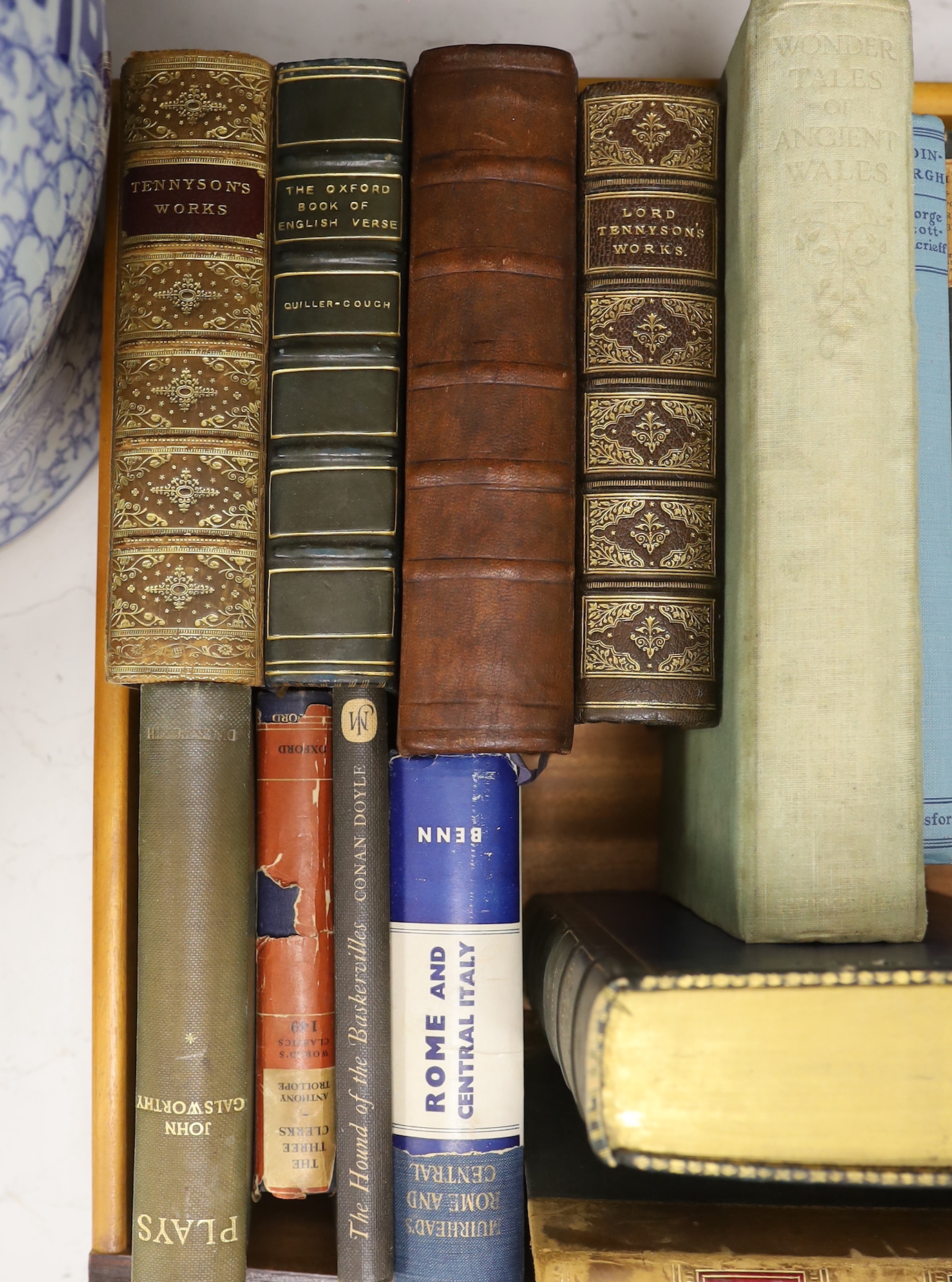 ° ° A small quantity of assorted books including some leather bindings - Image 2 of 4