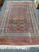 A Bokhara carpet, 240 x 150cm