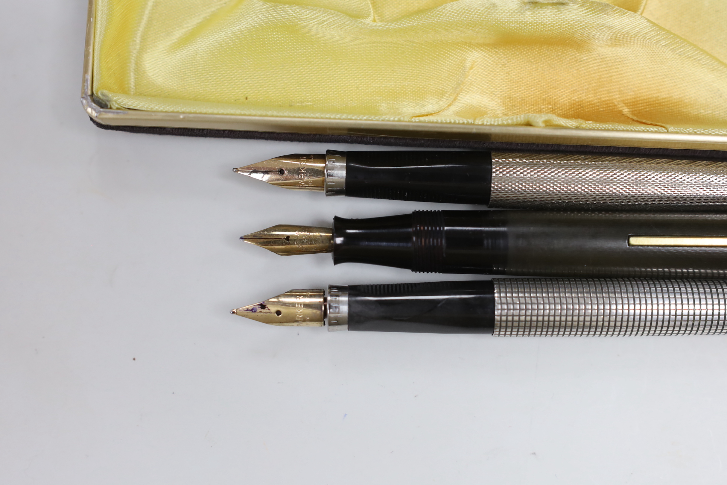 Two Parker fountain pens and Waterman fountain pen - Image 3 of 3