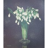 Gluck (Hannah Gluckstein) (1895-1978), lithographic copy, 'Snowdrops in a glass vase', signed in