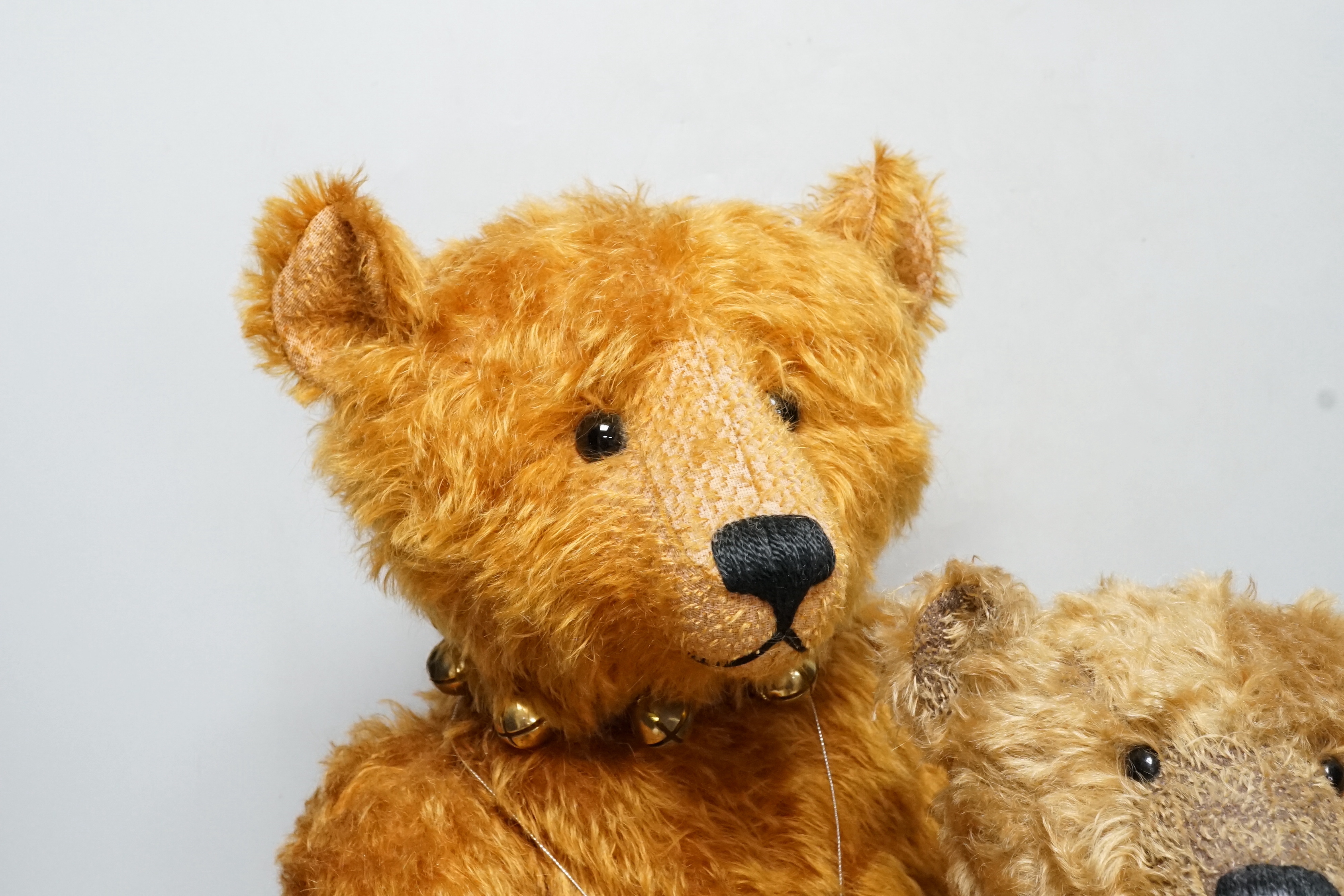 A Stier bear, 25in., made for Pam Hebbs Exclusive, with a 19in. Stier bear - Image 4 of 10