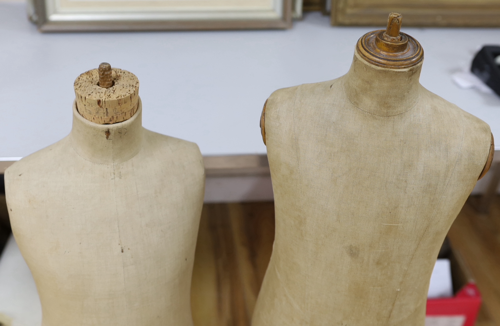 A Stockman Siegel, Paris child’s mannequin and another similar mannequin, approximately 120cm high - Image 2 of 2