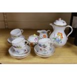 A Meissen six place coffee service (15)