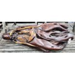 An Asian rootwood carving of a sage, height 96cm
