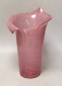 A Venini Calla vase, c.1970-75, designed by Tyra Lundgren, 32cm