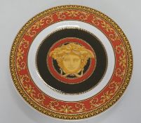 A pair of boxed Rosenthal Versace plates