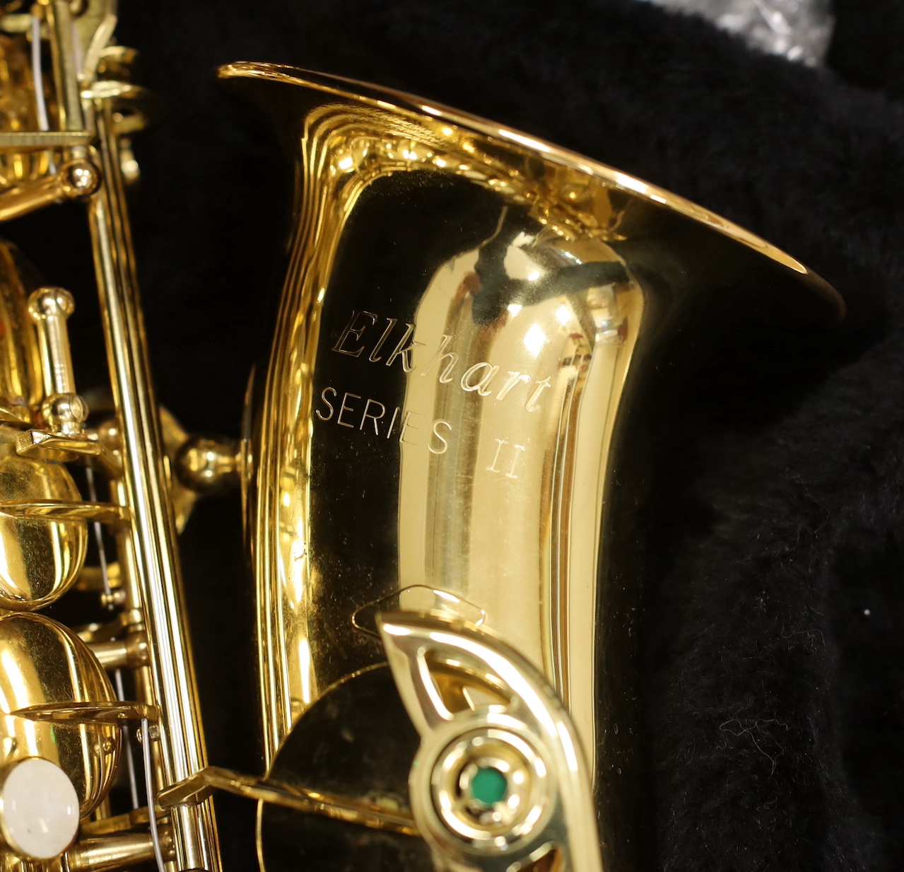 A cased saxophone, Elkhart - Bild 2 aus 2