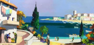 § § Cecil Rochfort D'Oyly John (English, 1906-1993) 'Along the Spanish Coast, off the Costa del Sol,