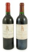 A bottle of 75cl Grand Vin de Chateau Latour 1983 and another for 1995***CONDITION REPORT***1983 -