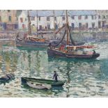 § § John Anthony Park (English, 1880-1962) West Country harbour sceneoil on canvas boardsigned31 x