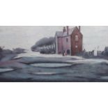 § § Laurence Stephen Lowry R.A. (English, 1887-1976) 'The Lonely House'offset lithographsigned in