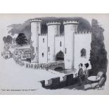 § § Norman Thelwell (English, 1923-2004) 'Isn't that your mother visiting us again?'pen, ink and