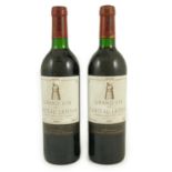 Two bottles of 75cl Grand Vin de Chateau Latour Premier Grand Cru Classé Pauillac, 1990***