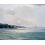 William Howard Jarvis (English, 1903-1954) 'Castle Point, Cowes, Isle of Wight, Royal Yacht Squadron
