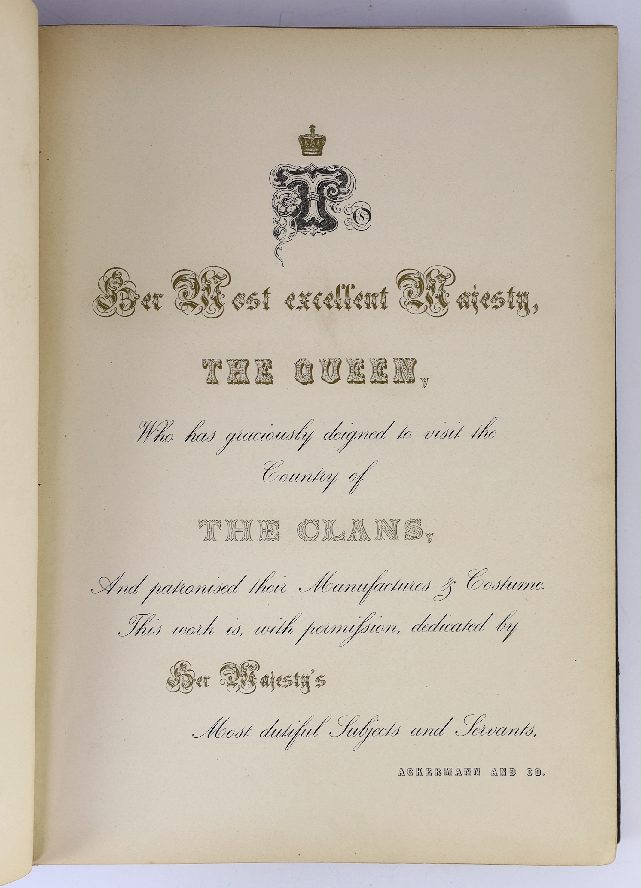 ° ° Logan, James (1794-1872) - The Clans of the Scottish Highlands, illustrated by appropriate - Image 3 of 9