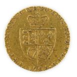 A George III gold spade guinea, 1794, VF***CONDITION REPORT***PLEASE NOTE:- Prospective buyers are