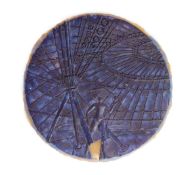 Jacqueline Stieger (b.1936) for the Royal Mint, a unique Millennium Dome medal oversize wax relief
