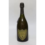 A bottle of Dom Pérignon 1975
