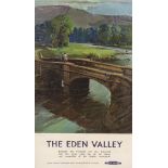 Claude Buckle (1905-1973), lithographic poster for British Railways , 'The Eden Valley', LM22059,