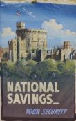 C.D. Watkiss Grafton, original gouache design for a National Savings poster, 'National Savings -