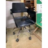 An Armet B32 swivel desk chair, width 57cm, height 83cm