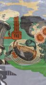 Edward Bawden RA (1903-1989), overpainted unfinished trial proof lithographic poster, 'Kew Gardens',