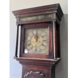 A George III oak eight day longcase clock, marked Coldwell, Appleton, height 203cm