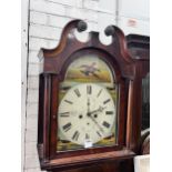 A Victorian mahogany eight day longcase clock, marked Fraser of Dunkeld, height 210cm