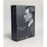 ° ° A Duke and Duchess of Windsor boxed set of Sotheby’s auction catalogues