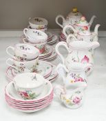 A Spode ‘Marlborough Sprays’ breakfast set