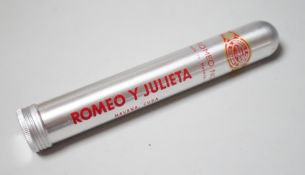 An incomplete Box of Romeo Y Julieta cigars