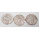 Three Chinese coins