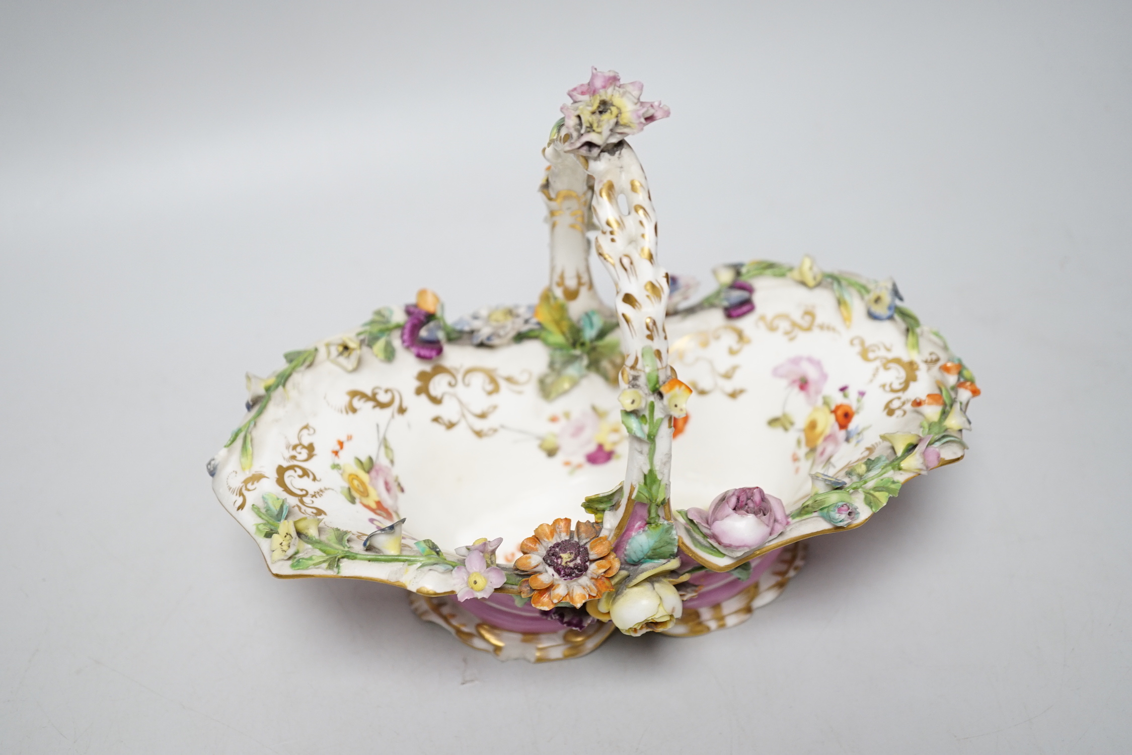 A Grainger Lee and co. miniature pot pourri vase with pierced cover, decorated with a view of - Image 4 of 8