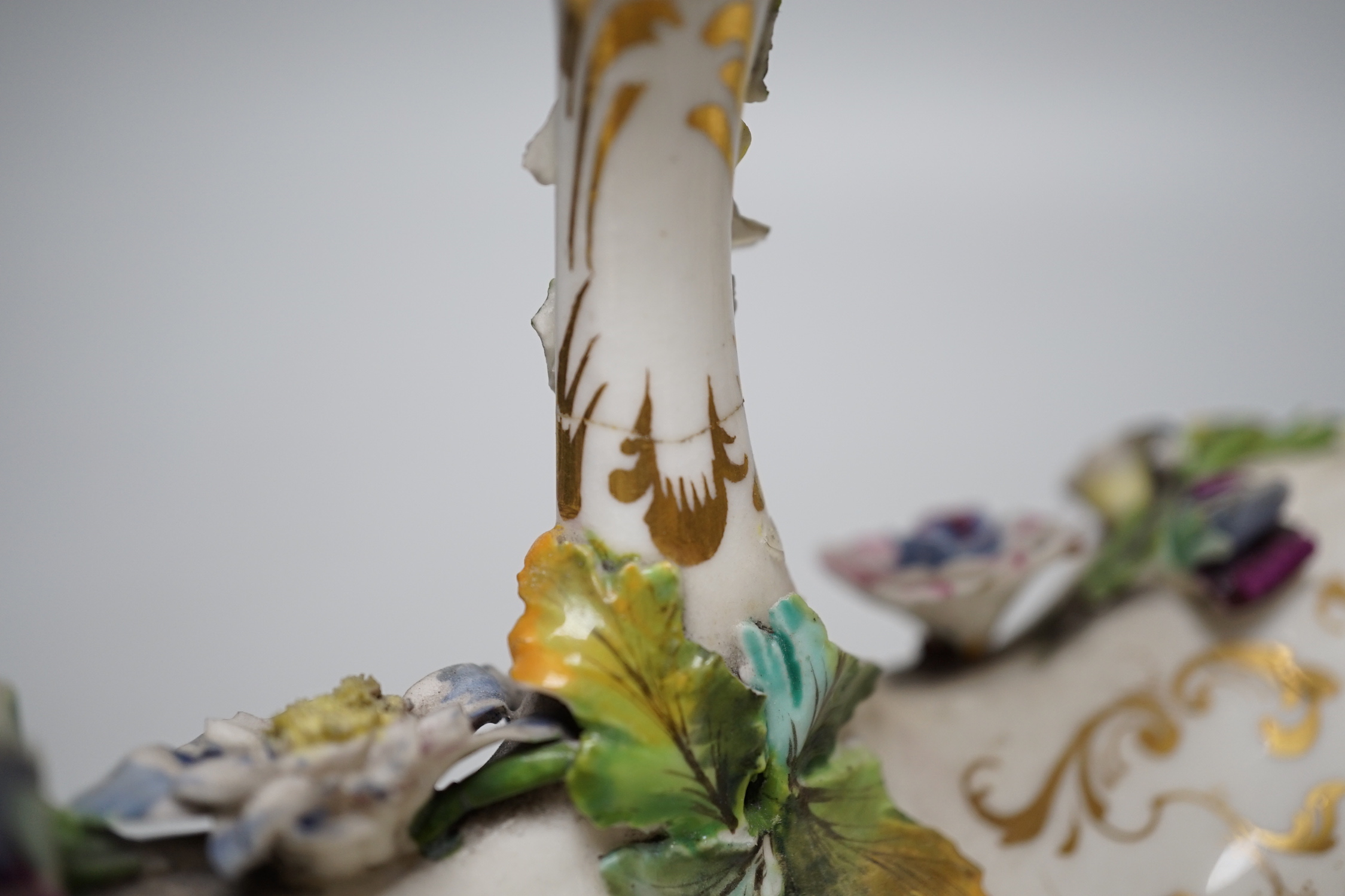 A Grainger Lee and co. miniature pot pourri vase with pierced cover, decorated with a view of - Image 7 of 8