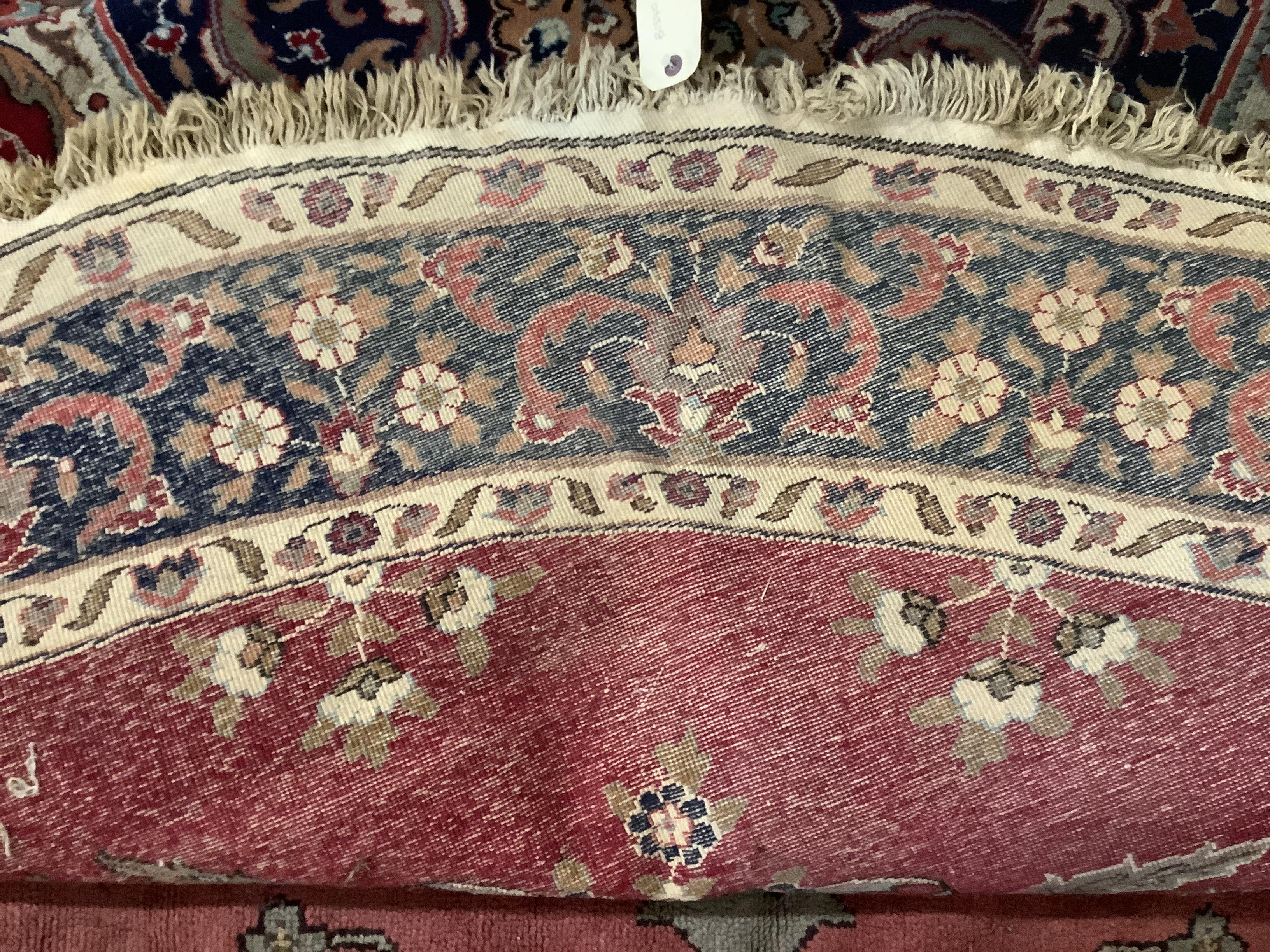 A Turkish Sparta circular carpet, 253 x 245cm - Image 2 of 2
