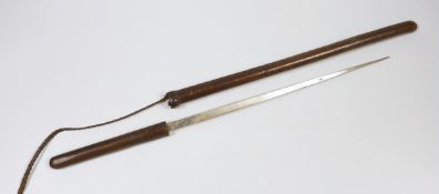 A swagger sword stick, pre-1920
