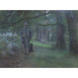 Emmeline Deane (1858-1944), pastel, Portrait of Percy Charles Wyndham, signed and dated 1907, 44 x