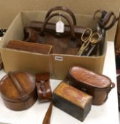 A quantity of mixed collectables to include a pair of Bausch and Lomb binoculars with Zeiss Prism