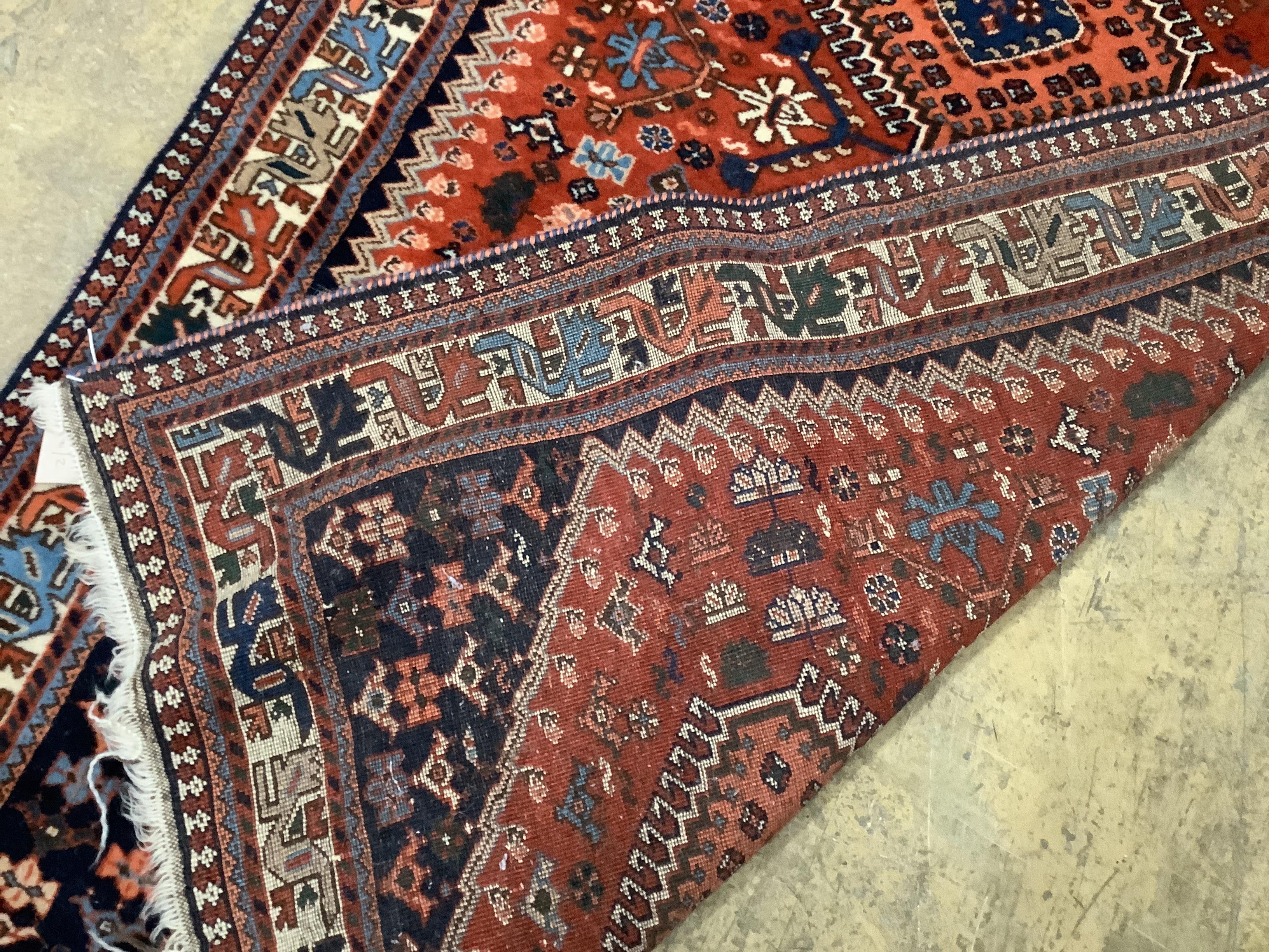 A Caucasian red ground rug, 144 x 105cm - Image 2 of 2